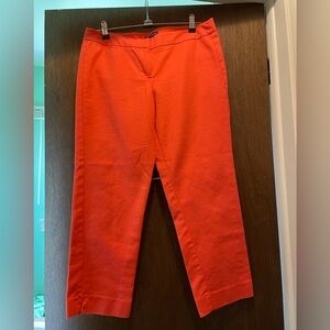 Audrey & Celine size 10 orange capri pants